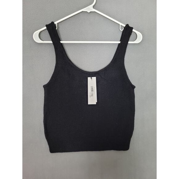 The Drop Women's Braylen Cozy Sweater Cropped Tank Large - Picture 1 of 8